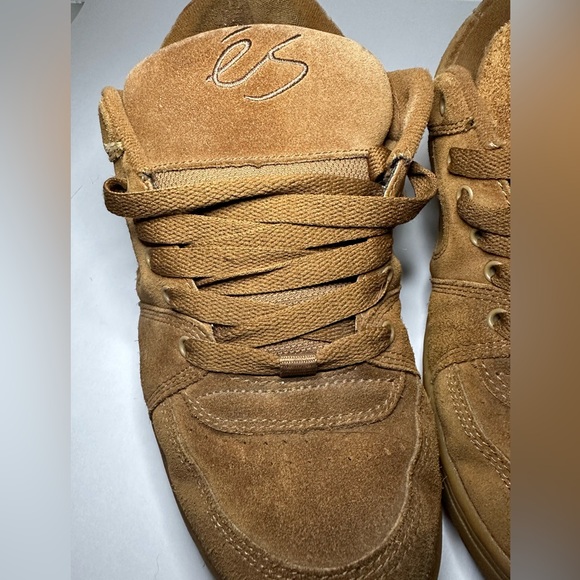 ES Accel OG Skate Shoes Men's Size 12 Brown Gum Suede Puffy Tongue - Picture 4 of 16